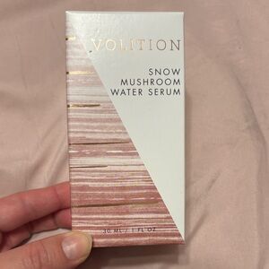 Volition Snow Mushroom Water Serum - Elegant White and Pink Packaging